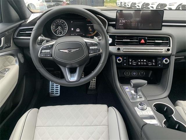 new 2025 Genesis G70 car, priced at $57,655