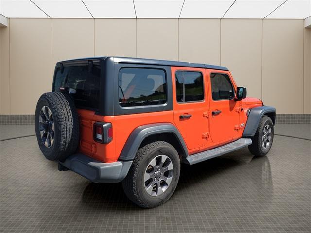 used 2018 Jeep Wrangler Unlimited car, priced at $21,500