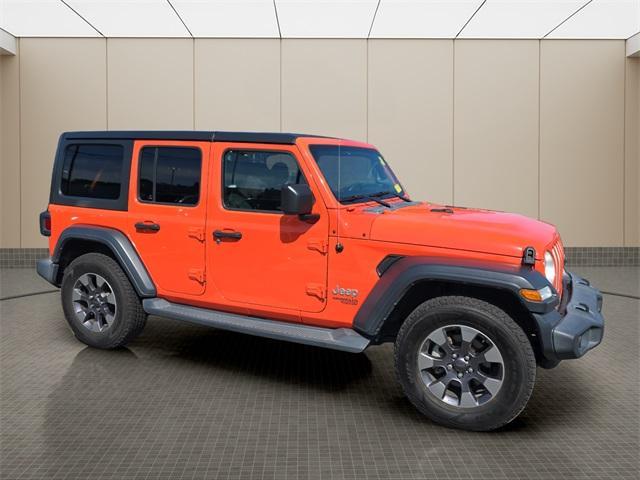 used 2018 Jeep Wrangler Unlimited car, priced at $21,500