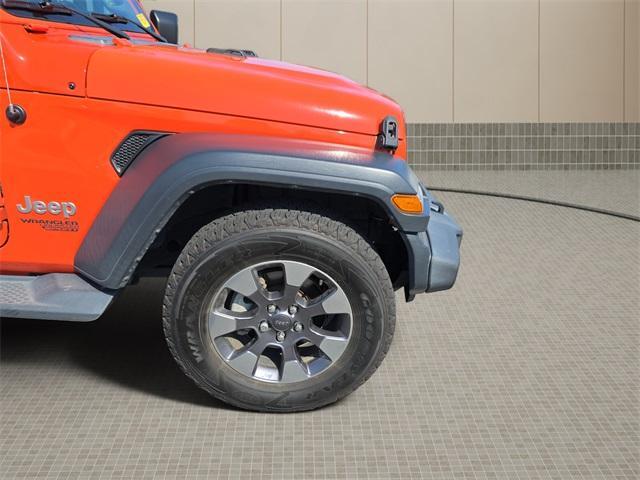 used 2018 Jeep Wrangler Unlimited car, priced at $21,500