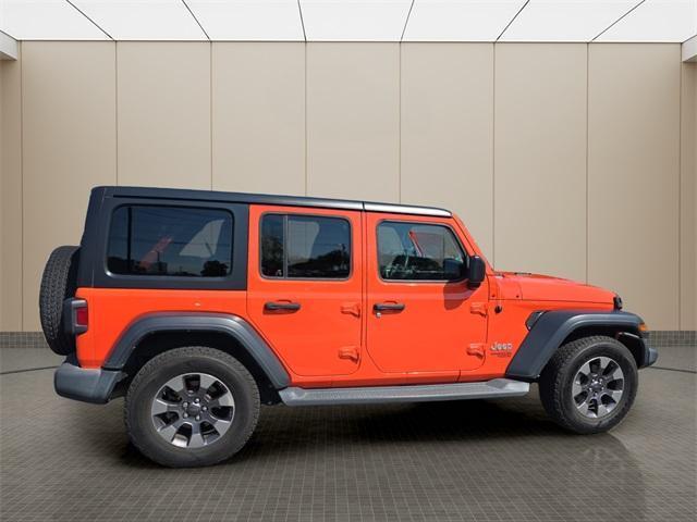 used 2018 Jeep Wrangler Unlimited car, priced at $21,500