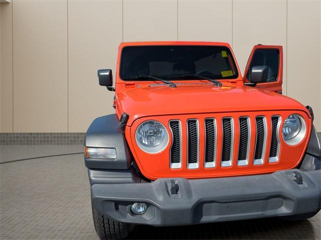 used 2018 Jeep Wrangler Unlimited car, priced at $21,500