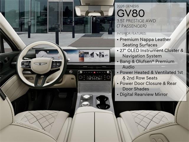 new 2026 Genesis GV80 car, priced at $84,745