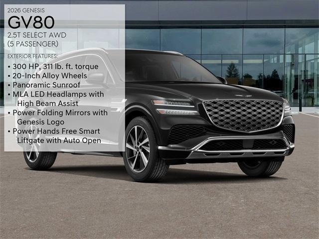 new 2026 Genesis GV80 car, priced at $66,610