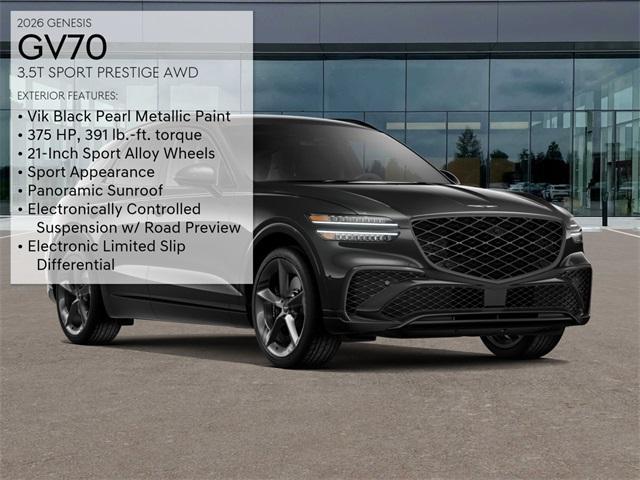 new 2026 Genesis GV70 car, priced at $74,210