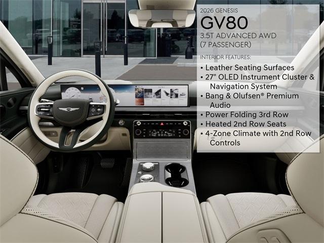 new 2026 Genesis GV80 car, priced at $78,245