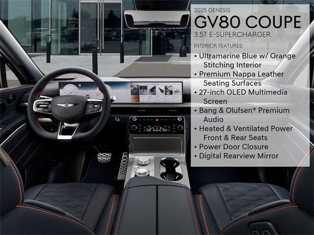new 2025 Genesis GV80 Coupe car, priced at $80,650