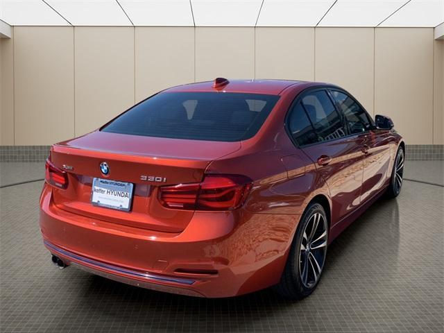 used 2018 BMW 330 car, priced at $19,500