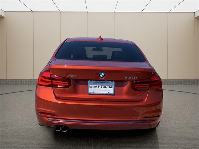 used 2018 BMW 330 car, priced at $19,500