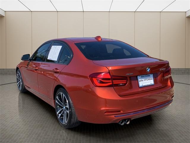 used 2018 BMW 330 car, priced at $19,500