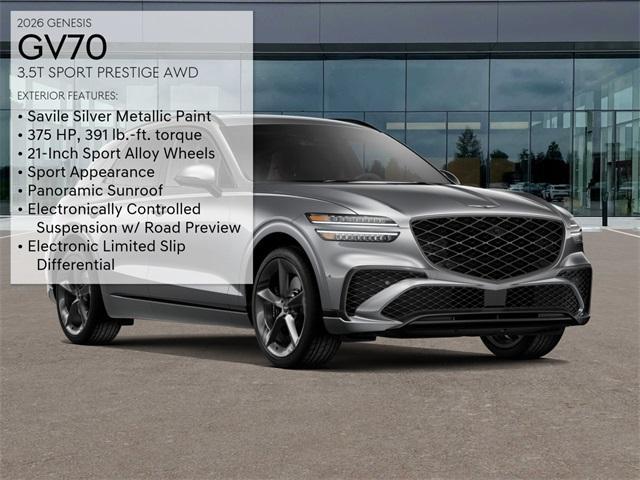 new 2026 Genesis GV70 car, priced at $74,295