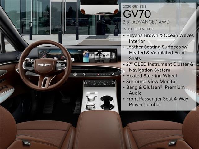 new 2026 Genesis GV70 car, priced at $59,605