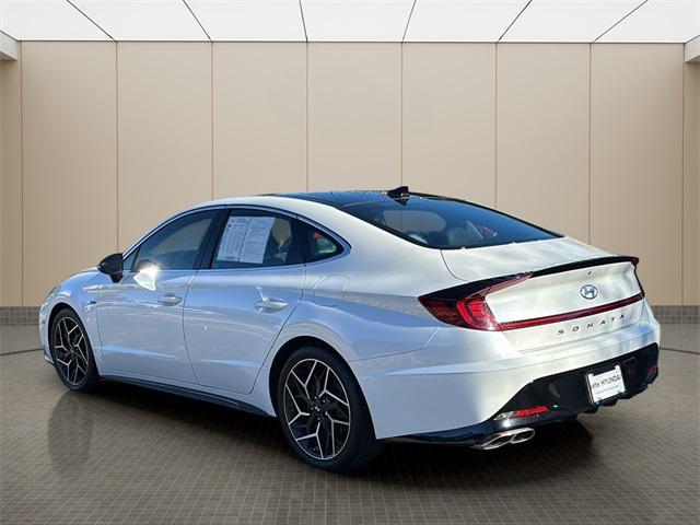 used 2022 Hyundai Sonata car, priced at $23,500
