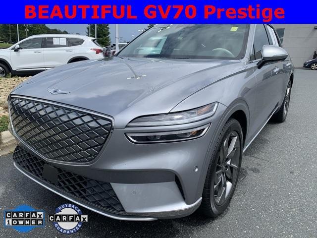used 2023 Genesis Electrified GV70 car, priced at $45,400