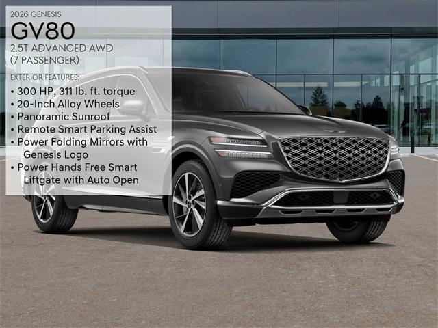 new 2026 Genesis GV80 car, priced at $71,520