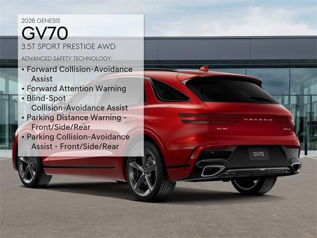 new 2026 Genesis GV70 car, priced at $73,905