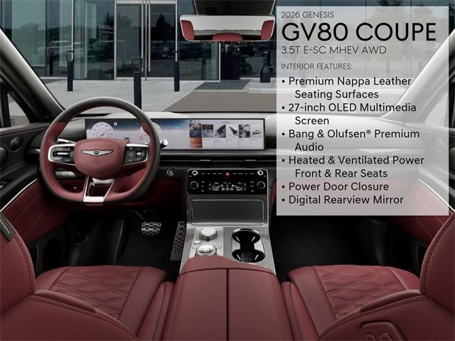 new 2026 Genesis GV80 Coupe car, priced at $90,275