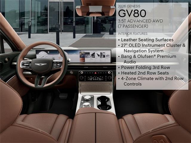 new 2026 Genesis GV80 car, priced at $78,510