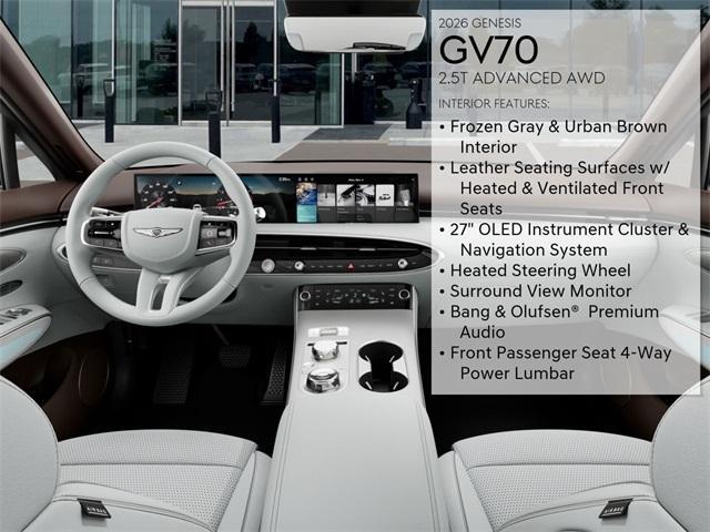 new 2026 Genesis GV70 car, priced at $59,415