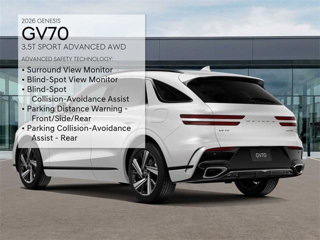 new 2026 Genesis GV70 car, priced at $67,160