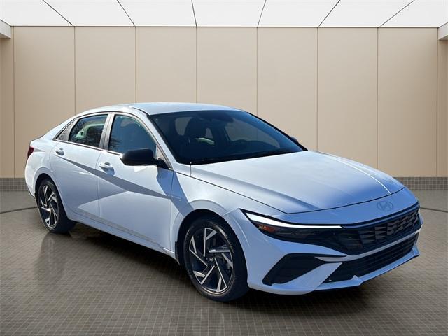 used 2025 Hyundai Elantra car, priced at $21,400