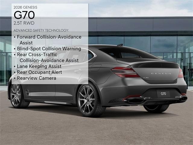 new 2026 Genesis G70 car, priced at $44,155