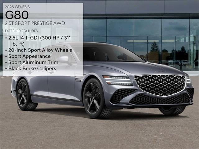 new 2026 Genesis G80 car, priced at $72,425