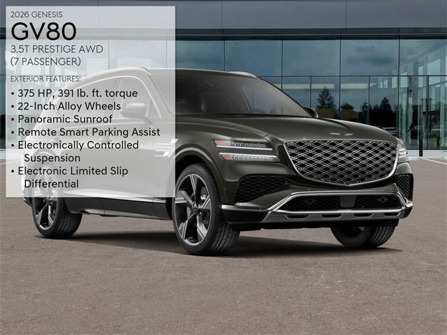 new 2026 Genesis GV80 car, priced at $84,945