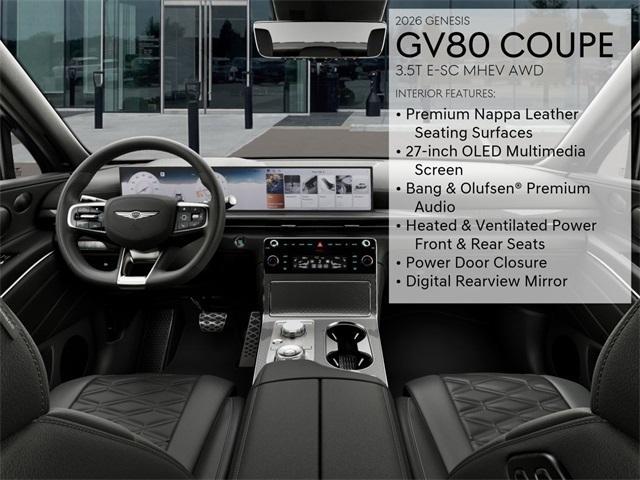 new 2026 Genesis GV80 Coupe car, priced at $90,220