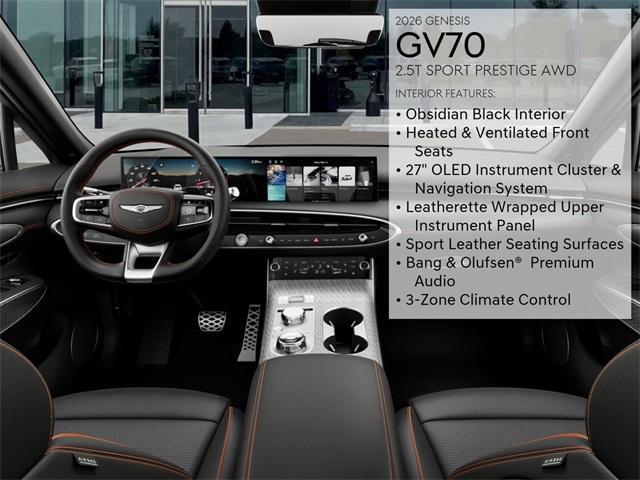 new 2026 Genesis GV70 car, priced at $61,590