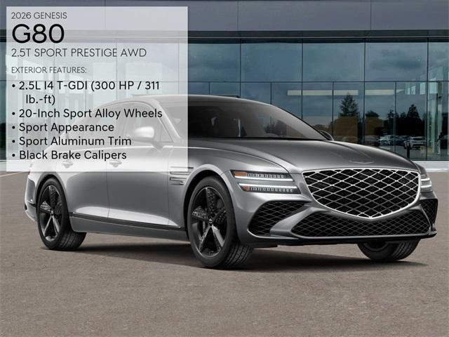 new 2026 Genesis G80 car, priced at $72,425