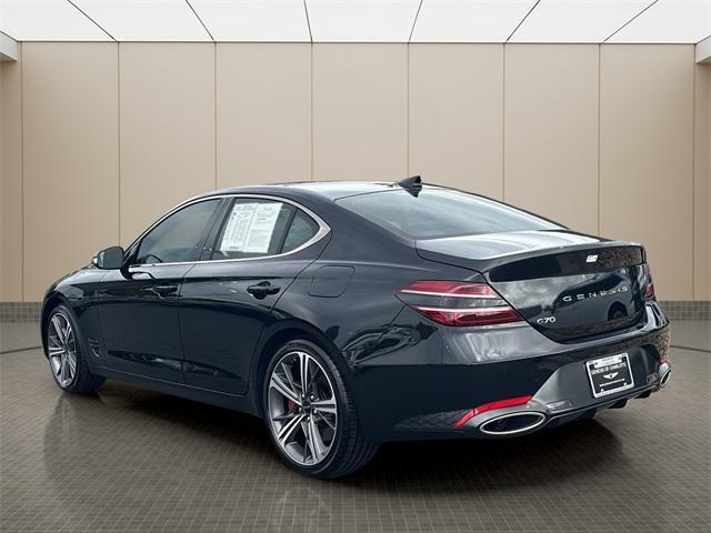 used 2025 Genesis G70 car, priced at $40,000
