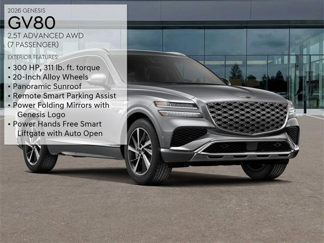 new 2026 Genesis GV80 car, priced at $71,520