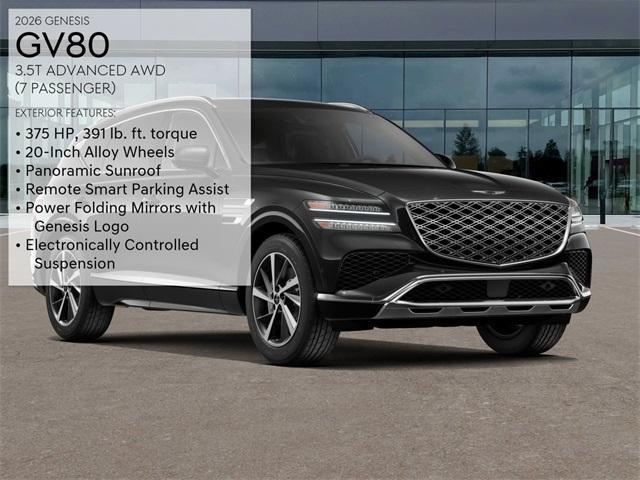 new 2026 Genesis GV80 car, priced at $78,350
