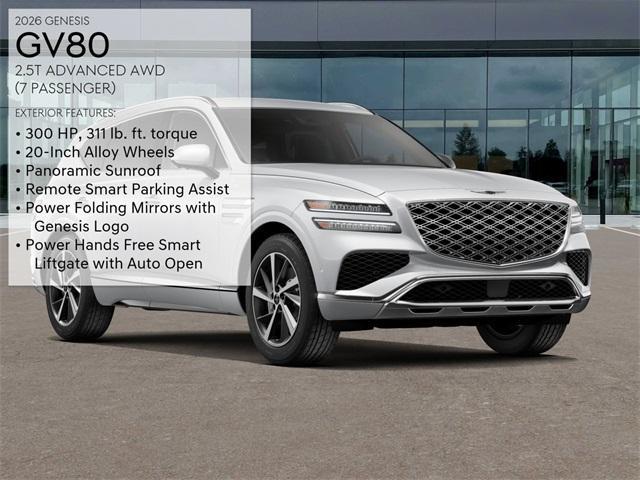 new 2026 Genesis GV80 car, priced at $70,565