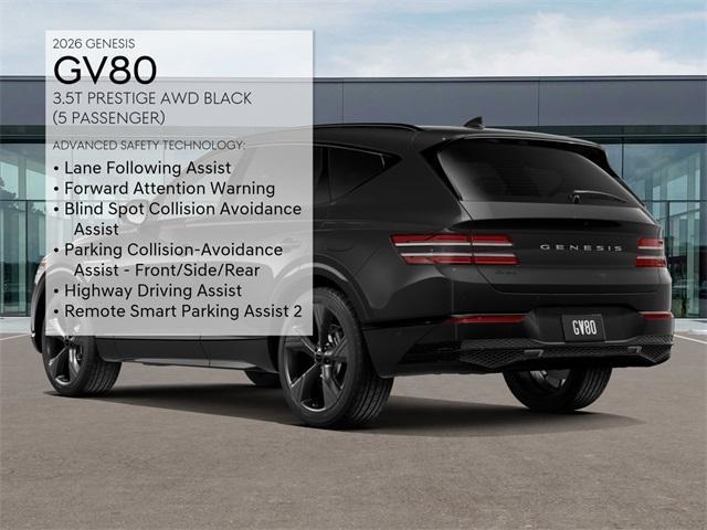 new 2026 Genesis GV80 car, priced at $85,860
