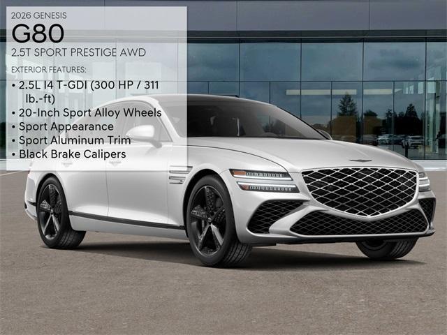 new 2026 Genesis G80 car, priced at $72,350