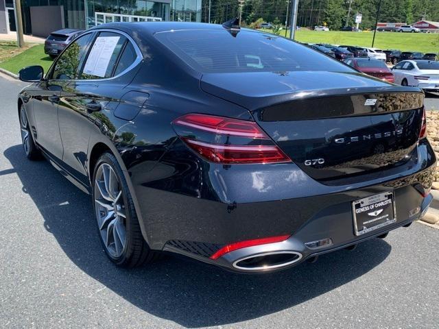 used 2025 Genesis G70 car, priced at $38,000