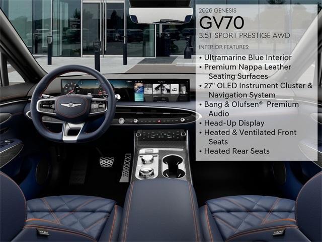 new 2026 Genesis GV70 car, priced at $74,265