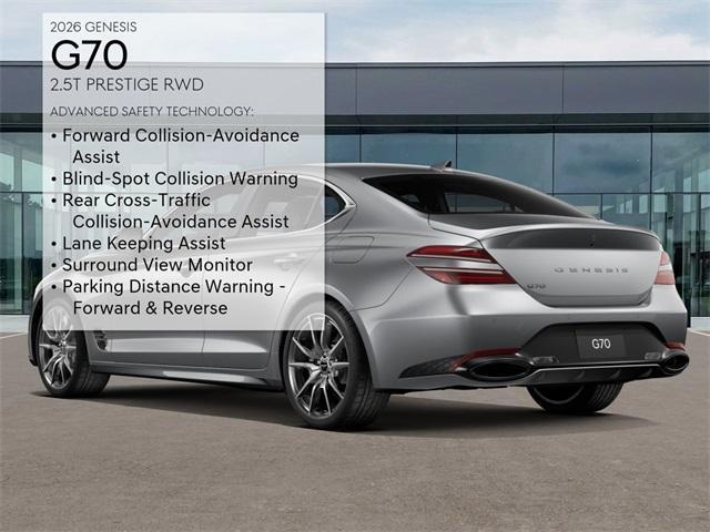 new 2026 Genesis G70 car, priced at $49,755