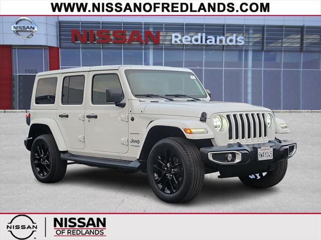 used 2021 Jeep Wrangler Unlimited 4xe car, priced at $34,140