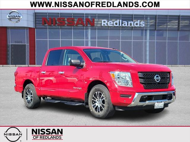 used 2021 Nissan Titan car, priced at $35,599