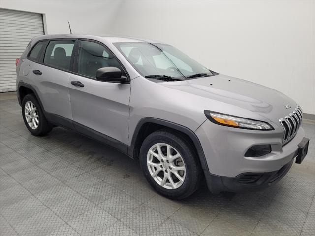 used 2017 Jeep Cherokee car, priced at $17,495