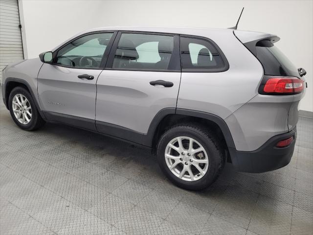 used 2017 Jeep Cherokee car, priced at $17,495