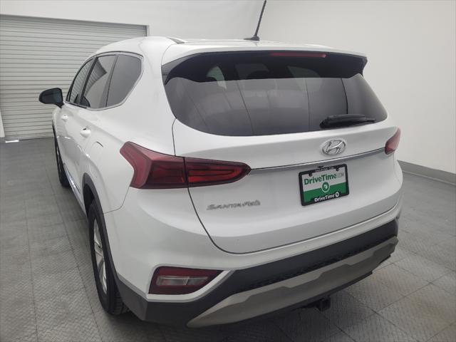 used 2020 Hyundai Santa Fe car, priced at $18,495