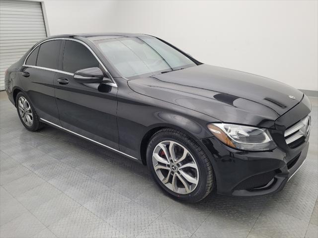 used 2018 Mercedes-Benz C-Class car, priced at $23,395