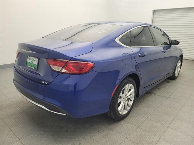 used 2016 Chrysler 200 car, priced at $14,195