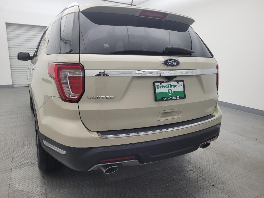 used 2018 Ford Explorer car, priced at $19,595