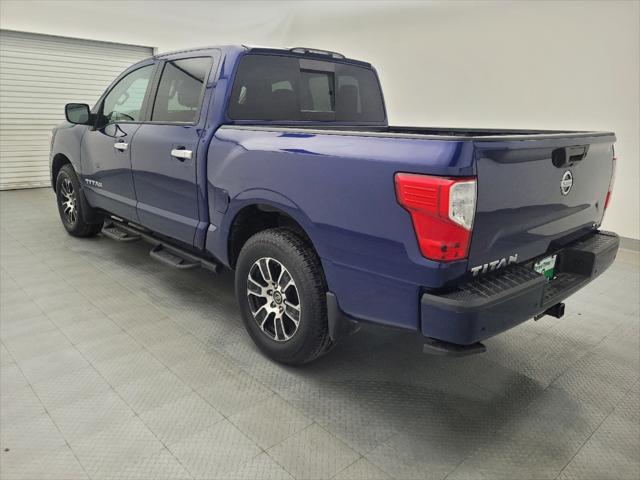 used 2021 Nissan Titan car, priced at $29,895