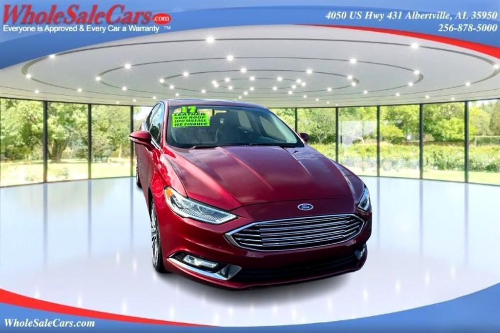 used 2017 Ford Fusion car, priced at $15,995